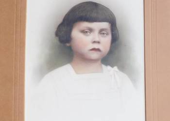 Stare oryginalne secesyjne passepartout / paspartu ok.1905