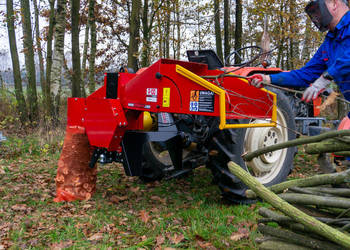 Rębak walcowy REMET R-100 == rozdrabniacz do gałęzi == model2026 = dostawa Łowisko