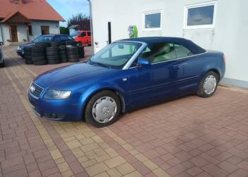 Audi A4 Kabrio 2002r 3,0i 220KM Nawigacja Klimatronic Tempomat Skóry części
