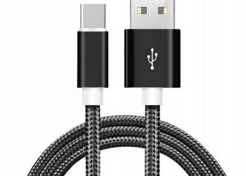Kabel USB-C do telefonu szybkie ładowanie typ-C 2m