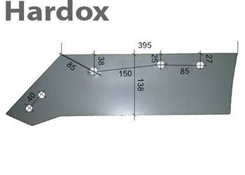 Lemiesz 300hektarów HARDOX 969195/L części do pługa KRONE