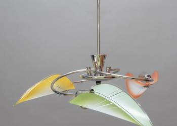 Żyrandol lata 60 New Look Pop-Art Mid-Century Vintage PRL