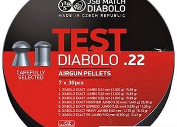 Diabolo JSB TESTER EXACT JUMBO 5,5mm Diabolo JSB TESTER EXACT JUMBO 5,5mm