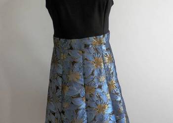 Sukienka Żakardowa Imprezowa Wieczorowa Wizytowa Orsay XL