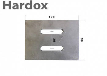 Skrobak wału HARDOX ERS2500 części do brony aktywnej SICMA