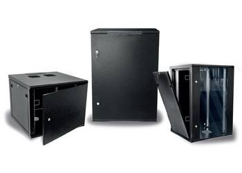 Szafa rack 19 wisząca 6U - 18U Bock Zdejmowane ściany boczne Stal Max 65kg