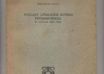Poglądy literackie koterii petersburskiej w latach 1841-1843