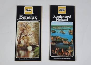 Broszura folder HERTZ lata 70/80 motoryzacja