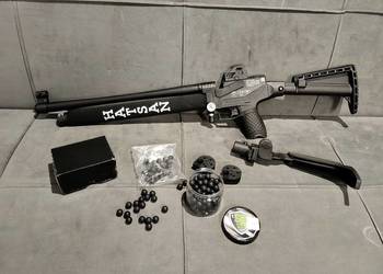 Hatsan REPEX jak 50 na kule Gumowe SEMI- AUTO gładka lufa mocny ! 250BAR