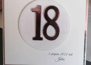 Kartka z okazji 18 urodzin