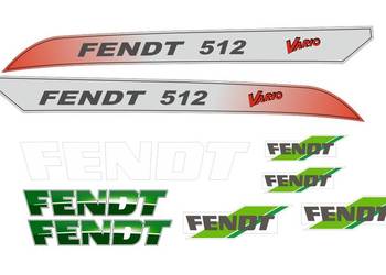 Naklejki Fendt 512 vario i inne modele super mocne