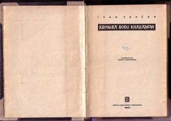 (8427) KRONIKA RODU KHALLANÓW – IVAN TAVĆAR
