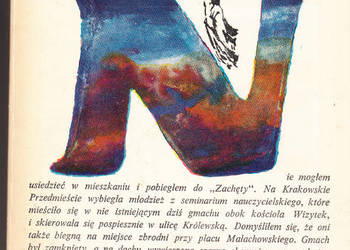 (02461) MŁODOŚĆ MEGO POKOLENIA – TADSEUSZ JABŁOŃSKI; WYDAW