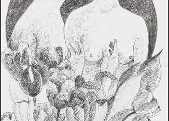 OBRAZ = AKT=RYSUNEK=KOBIETA =