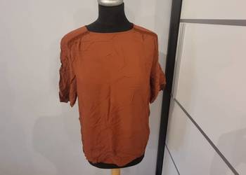 Brązowa bluzka z krótkim rękawem Vero Moda rozm.M