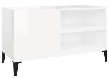 Szafka na płyty wysoki połysk biała 845x38x48 cm WM-831951
