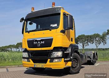 MAN 26.360 TGS 6X2-4 MANUAL 9T FA podwozie z kabiną 2010