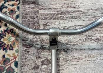 Kierownica jaskółka,stał nierdzewna +mostek 1"