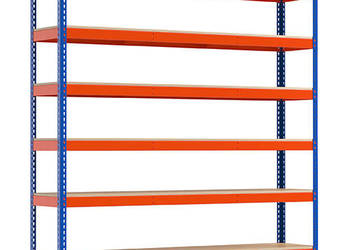 Regał magazynowy 3658x1841x925mm 10P WIÓR 200kg B WZM NP