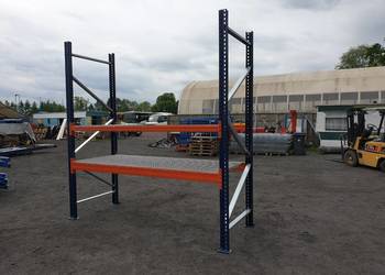 Regały paletowe magazynowe sprzedaż skup regałów Stow Promag inne Tanio !!