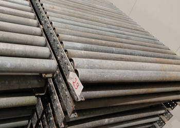 Przenośnik rolkowy 26 mb systemowy ocynkowany do transportu palet, kartonó…