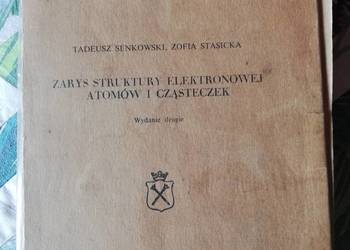 Zarys struktury elektronowej atomów i cząsteczek.