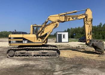 Koparka młot 3 młoty Praca Caterpillar CAT 318bl z pracą na kilka miesięcy