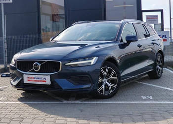 Volvo V60, 2022r. || FV23% || bezwypadkowy || Skóra || Nawigacja google