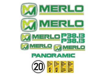 Naklejki oklejenie naklejka - MERLO P38.13 zamiennik