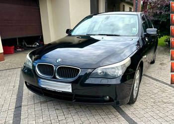BMW 520 BMW e60 520i 2.2 170KM m54b22 Sedan Manual Xenon Navi 2xPDC Opłaco…