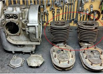 BMW R11 CYLINDRY , silnik BMW R12