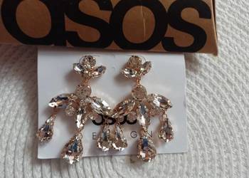 ASOS,/ Długie, Bogato zdobione kolczyki z Londynu, NOWE