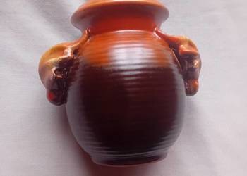 Wazonik - amfora, Mosa Maastricht Ceramic, I połowa XX w.