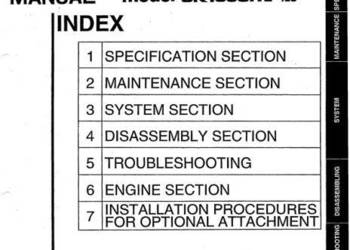 Kobelco SK200sr SK200SRLC SK115SR-1ES SK135SRLC-1ES SK135SRL-1ES naprawa