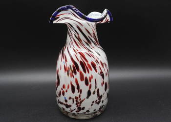 Wazon Szkło Artystyczne – Styl Murano / Czeski Brok – Lata 60./70.