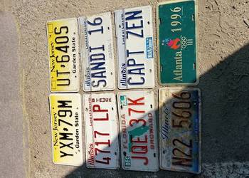 USA tablice kolekcjonerskie loftt 8 sztuk .