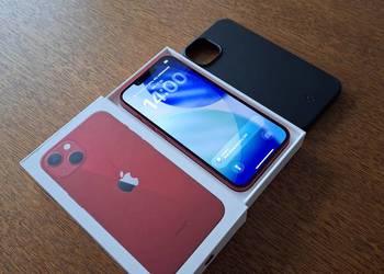 iPhone 13 128GB 100% Baterii Nowe Euti Pudełko Czerwony