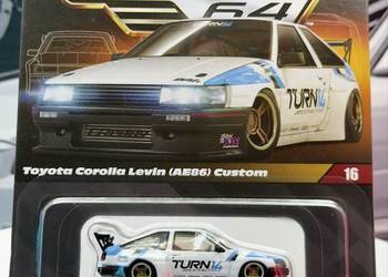 Hot Wheels - Elite -Toyota Corolla Levin (AE86) Custom - BOX 24