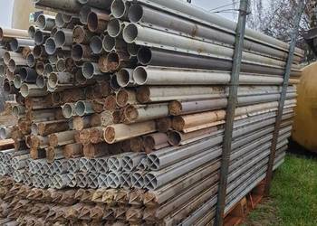 Słupki ogrodzeniowe plastikowe 250cm