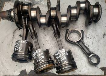 FIAT DUCATO IVECO DAILY 3,0 JTD HPI wal korbowy tłok korbowód