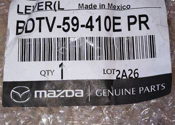 Klamka lewy przód Mazda CX 30 od 2019 BP Nowa OE Bordo