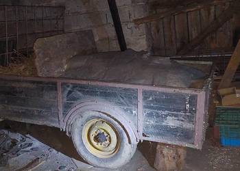 Przyczepka rolnicza dwukółka stan bardzo dobry Okazyjna cena