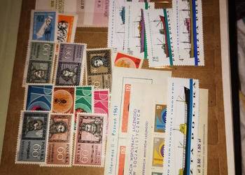 Znaczki ze zdjeć polska lata 1961