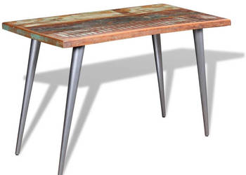 Stół do jadalni z litego drewna odzyskanego 120x60x76 cm WM-244242