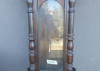 S128 Skrzynia obudowa starego zegara szafka witrynka kapliczka