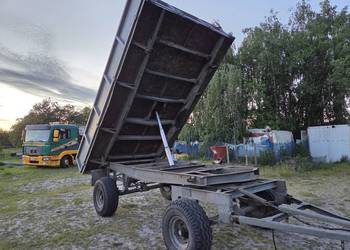 Wywrotka 3strony przyczepa rolnicza Autosan Sanok D47 4,5t  transport