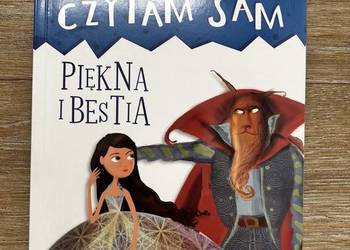 Czytam sam piękna i bestia książka do nauki czytania