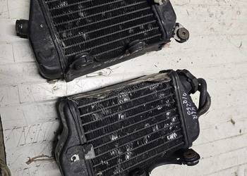Kawasaki klr 250 chłodnica lewa prawa chłodnice klr250 wody cieczy płynu