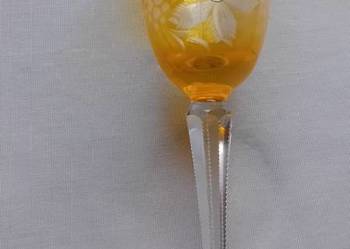 Kryształowy kieliszek Remer, sygnowany. Niemcy, około połowy XX w.