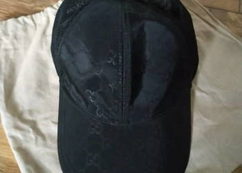Czapka z dsszkiem black Gucci